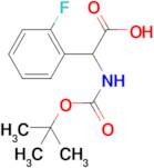 2-((tert-Butoxycarbonyl)amino)-2-(2-fluorophenyl)acetic acid