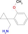 (1-(2-Methoxyphenyl)cyclopropyl)methanamine