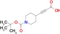 3-(1-(tert-Butoxycarbonyl)piperidin-4-yl)propiolic acid