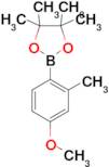 2-(4-Methoxy-2-methylphenyl)-4,4,5,5-tetramethyl-1,3,2-dioxaborolane