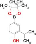 2-Isopropyl-4-(4,4,5,5-tetramethyl-1,3,2-dioxaborolan-2-yl)phenol