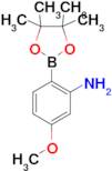 5-Methoxy-2-(4,4,5,5-tetramethyl-1,3,2-dioxaborolan-2-yl)aniline