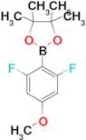 2-(2,6-Difluoro-4-methoxyphenyl)-4,4,5,5-tetramethyl-1,3,2-dioxaborolane