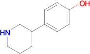 4-(Piperidin-3-yl)phenol