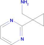 (1-(Pyrimidin-2-yl)cyclopropyl)methanamine