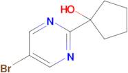 1-(5-Bromopyrimidin-2-yl)cyclopentan-1-ol