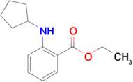 Ethyl 2-(cyclopentylamino)benzoate