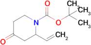 tert-Butyl 4-oxo-2-vinylpiperidine-1-carboxylate