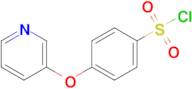 4-(Pyridin-3-yloxy)benzenesulfonyl chloride