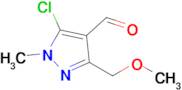 5-Chloro-3-(methoxymethyl)-1-methyl-1H-pyrazole-4-carbaldehyde