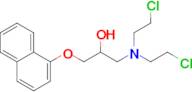 1-(Bis(2-chloroethyl)amino)-3-(naphthalen-1-yloxy)propan-2-ol