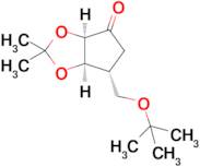 (3aR,6R,6aR)-6-(tert-Butoxymethyl)-2,2-dimethyltetrahydro-4H-cyclopenta[d][1,3]dioxol-4-one