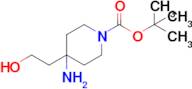 tert-Butyl 4-amino-4-(2-hydroxyethyl)piperidine-1-carboxylate