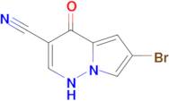 6-bromo-4-oxo-1H,4H-pyrrolo[1,2-b]pyridazine-3-carbonitrile