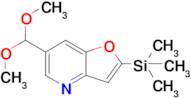 6-(Dimethoxymethyl)-2-(trimethylsilyl)furo[3,2-b]pyridine