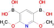 (2,6-Dimethoxypyridine-3,5-diyl)diboronic acid