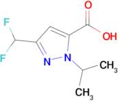 3-(Difluoromethyl)-1-isopropyl-1H-pyrazole-5-carboxylic acid