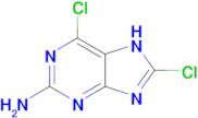 6,8-dichloro-7H-purin-2-amine