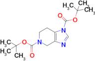 di-tert-Butyl 6,7-dihydro-1H-imidazo[4,5-c]pyridine-1,5(4H)-dicarboxylate