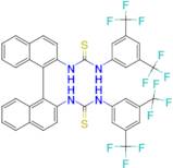 N,N'-(R)-[1,1'-Binaphthalene]-2,2'-diylbis[N'-[3,5-bis(trifluoromethyl)phenyl]thiourea]