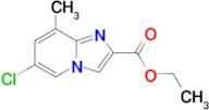 Ethyl 6-chloro-8-methylimidazo[1,2-a]pyridine-2-carboxylate