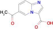 6-Acetylimidazo[1,2-a]pyridine-3-carboxylic acid