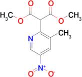 Dimethyl 2-(3-methyl-5-nitropyridin-2-yl)malonate