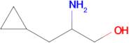 2-Amino-3-cyclopropylpropan-1-ol