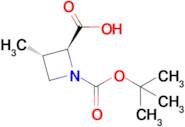 (2S,3S)-1-(tert-Butoxycarbonyl)-3-methylazetidine-2-carboxylic acid