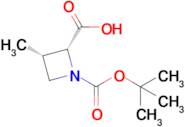 (2R,3S)-1-(tert-Butoxycarbonyl)-3-methylazetidine-2-carboxylic acid