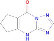 6,7-Dihydro-4H-cyclopenta[d][1,2,4]triazolo[1,5-a]pyrimidin-8(5H)-one