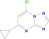 7-Chloro-5-cyclopropyl-[1,2,4]triazolo[1,5-a]pyrimidine