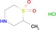 2-Methylthiomorpholine 1,1-dioxide hydrochloride