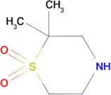 2,2-Dimethylthiomorpholine 1,1-dioxide