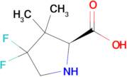 (S)-4,4-Difluoro-3,3-dimethylpyrrolidine-2-carboxylic acid