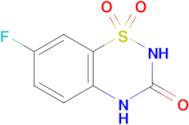 7-Fluoro-2H-benzo[e][1,2,4]thiadiazin-3(4H)-one 1,1-dioxide