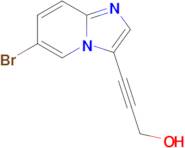 3-(6-Bromoimidazo[1,2-a]pyridin-3-yl)prop-2-yn-1-ol