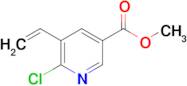 Methyl 6-chloro-5-vinylnicotinate