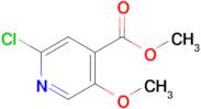 Methyl 2-chloro-5-methoxyisonicotinate