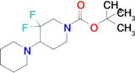 tert-Butyl 3',3'-difluoro-[1,4'-bipiperidine]-1'-carboxylate