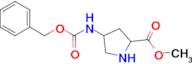 Methyl 4-(((benzyloxy)carbonyl)amino)pyrrolidine-2-carboxylate