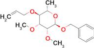 (2S,3S,4R,5R,6R)-3-(Allyloxy)-6-(benzyloxy)-4,5-dimethoxy-2-methyltetrahydro-2H-pyran