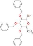 (2S,3R,4R,5S,6S)-3,4,5-Tris(benzyloxy)-2-bromo-6-methyltetrahydro-2H-pyran