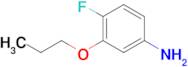 4-Fluoro-3-propoxyaniline