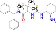 (2S)-2-[[[[(1R,2R)-2-Aminocyclohexyl]amino]thioxomethyl]amino]-N-(diphenylmethyl)-N,3,3-trimethylbutanamide
