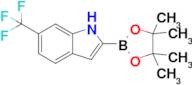 2-(4,4,5,5-Tetramethyl-1,3,2-dioxaborolan-2-yl)-6-(trifluoromethyl)-1H-indole