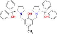 2,6-Bis[(2R)-2-(hydroxydiphenylmethyl)-1-pyrrolidinylmethyl]-4-methylphenol