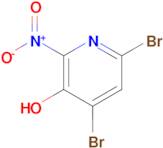 4,6-Dibromo-2-nitropyridin-3-ol