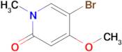 5-Bromo-4-methoxy-1-methylpyridin-2(1H)-one