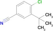 3-(tert-Butyl)-4-chlorobenzonitrile